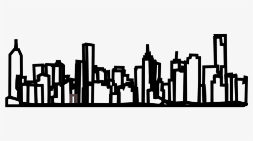 Skyline Drawing Png, Transparent Png, Free Download