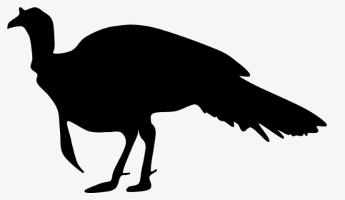Top 89 Wild Turkey Clipart - Flying Turkey Silhouette, HD Png Download, Free Download