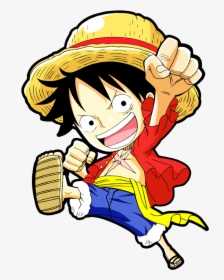 One Piece Luffy Chibi, HD Png Download, Free Download
