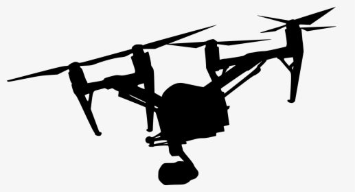 Drone Silhouette Transparent Background, HD Png Download, Free Download