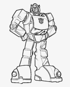 Free Download Clip Art - Bumblebee Transformer Coloring Page, HD Png Download, Free Download