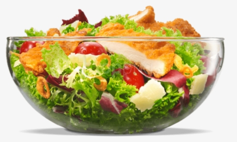 Dish,food,garden Salad,leaf Food,cruciferous Vegetables,ham - Salad Png, Transparent Png, Free Download