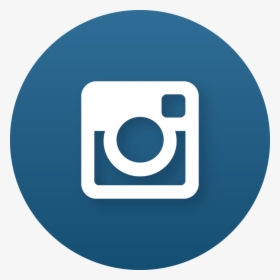 Instagram Round Blue Logo Clipart , Png Download - Circle Linkedin Logo Transparent, Png Download, Free Download