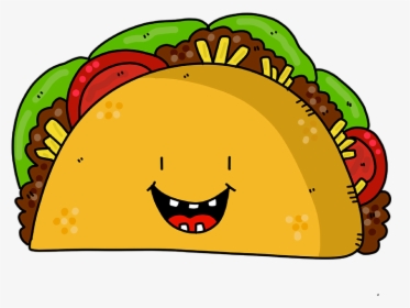 Taco, Taco Case, Lettuce, Tomato, Salad, Food - Cartoon Transparent Tacos, HD Png Download, Free Download