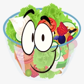 Clip Art Cartoon Salad Images - Transparent Background Salad Clipart, HD Png Download, Free Download