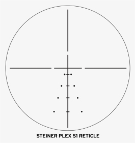 Steiner 5012 Gs3 4-20x50 Riflescope W/ 4a Reticle - Steiner Plex S1 Reticle, HD Png Download, Free Download