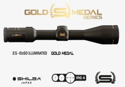 Riflescope Shilba Gold Medal Series 2,5-10x50 - Riflescope Shilba, HD Png Download, Free Download