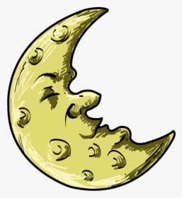 Crescent Vector Black Moon - Cool Half Moon Transparent, HD Png Download, Free Download
