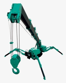 Crane That Fits Through A Door - 285 Maeda Spider Crane, HD Png Download, Free Download