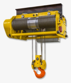 Wire Roe Hoist For Low Headroom Applications - Low Headroom Wire Rope Hoist, HD Png Download, Free Download