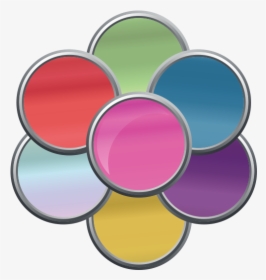 An Icon Depicting The Various Coloured Cores Available - Circle, HD Png Download, Free Download