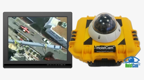 Hoistcam Armored Dome With Monitor - Hc180 Hoistcam, HD Png Download, Free Download