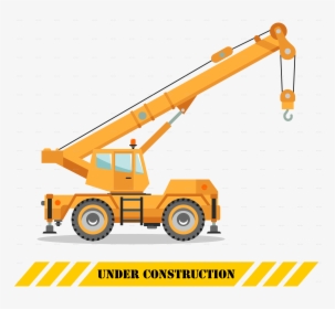 Building Crane Truck, HD Png Download, Free Download