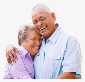 Senior Couple Png - Geriatric Patients Smiling, Transparent Png, Free Download