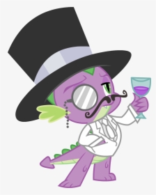 Hat Monocle Png - My Little Pony Spike Dress, Transparent Png, Free Download