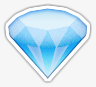 Clip Art Diamond Emoticon - Diamond Emoji Transparent Background, HD Png Download, Free Download