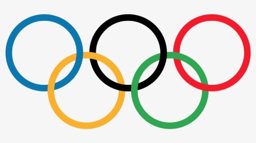 Torch Clipart Olympics Rio - Olympic Rings No Background, HD Png Download, Free Download