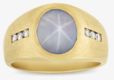 Men"s Star Sapphire Ring, - Ring, HD Png Download, Free Download