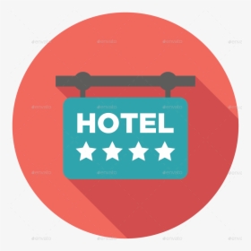 Hotel Icon Png Flat, Transparent Png, Free Download