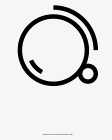 Monocle Coloring Page - Circle, HD Png Download, Free Download