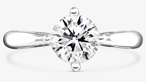 White Gold Ring - Engagement Ring, HD Png Download, Free Download