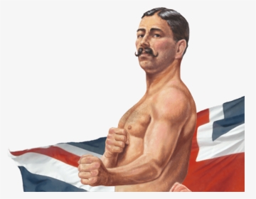 Vintage Boxer Flag - Vintage Bare Knuckle Boxer, HD Png Download, Free Download