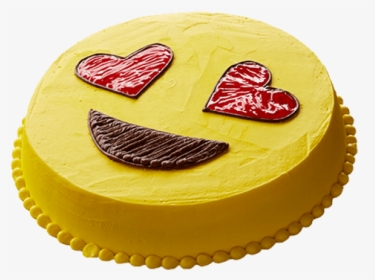 Emoji Round Ice Cream Cake - Cake, HD Png Download, Free Download