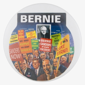 Bernie For President Political Button Museum - Circle, HD Png Download, Free Download