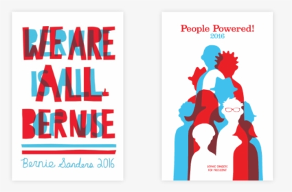 Artists For Bernie Sanders Poster - Illustration, HD Png Download, Free Download