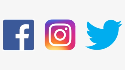 Facebook Instagram Logo Png - Fb Instagram Twitter Logo, Transparent Png, Free Download