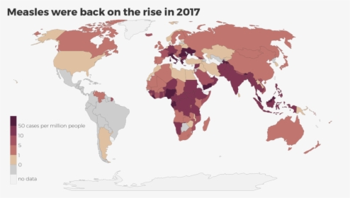 Thanks Anti Vaxxers Measles Is On The Rise In Europe - Continents Without Their Names, HD Png Download, Free Download