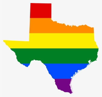 District Judge Strikes Down Texas Same-sex Marriage - Texas Map Png, Transparent Png, Free Download