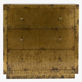 Gold Leaf Design Group Cladded Brass Chest - Plank, HD Png Download, Free Download