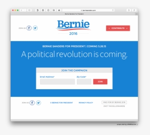 Bernie Sanders 2020 Foam Trucker Hat , Png Download - Bernie Sanders Presidential Campaign, 2016, Transparent Png, Free Download