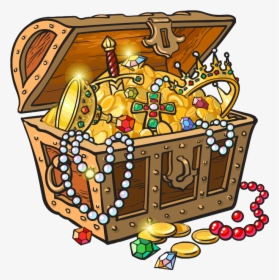 #treasure #pirate #treasurechest #chest #gold - Treasure Chest Pirate Clipart, HD Png Download, Free Download