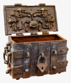 Chest, Png, Isolated, Middle Ages, Antique, Castles - Middle Ages Chest, Transparent Png, Free Download