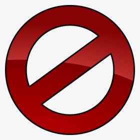 Free Vector Denied - Ghostbusters Logo Without Ghost, HD Png Download, Free Download