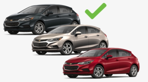 The Chevy Cruze Comes In Many Shades - Hatchback, HD Png Download, Free Download