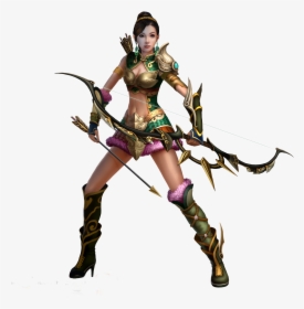 Bow And Arrow Character, HD Png Download, Free Download