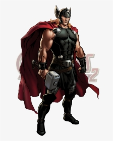 Thor Marvel Avengers Comic , Png Download - Thor Ultimate Alliance 3, Transparent Png, Free Download