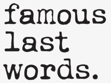 Words Transparent Cold - Black-and-white, HD Png Download, Free Download