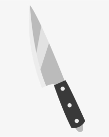 Kitchen Knife Throwing Knife - Transparent Background Knife Vector Art, HD Png Download, Free Download