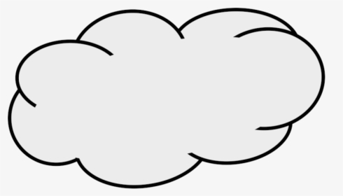 Cloud Grey Clipart Smoke Transparent Png - Smoke Cloud Clip Art, Png Download, Free Download