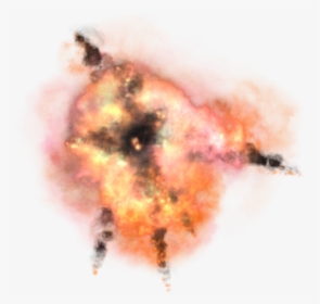 Fireblast With Smoke - Portable Network Graphics, HD Png Download, Free Download
