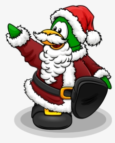 Club Penguin Wiki - Santa Claus Club Penguin, HD Png Download, Free Download