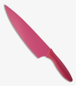 Transparent Chef Knife Png - Pink Kitchen Knife, Png Download, Free Download