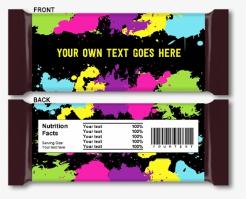 Clip Art Birthday Nutrition Facts Label Clipart - Diy Hersheys Candy Bar Wrapper, HD Png Download, Free Download