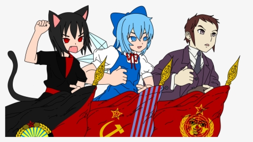 Leftypol Catgirls, HD Png Download, Free Download