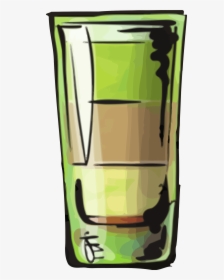 This Free Icons Png Design Of Hiroshima Cocktail - Pint Glass, Transparent Png, Free Download