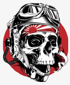 Transparent Rock Music Clipart - Kamikaze Skull, HD Png Download, Free Download